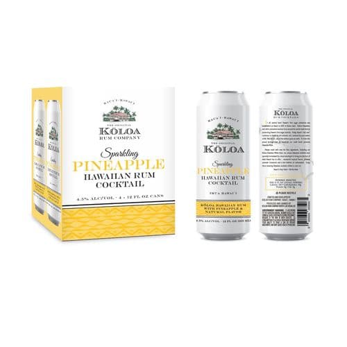 Koloa Sparkling Cocktail • Pineapple 4pk-355ml