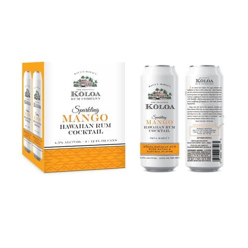 Koloa Sparkling Cocktail • Mango 4pk-355ml