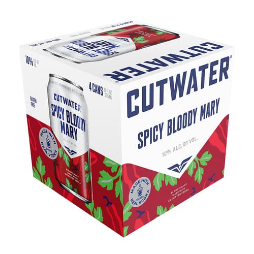 Cutwater Cocktails • Spicy Bloody Mary 4pk-12oz