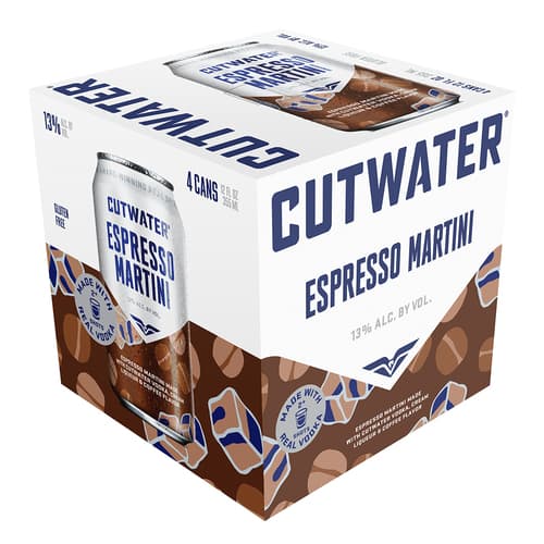 Cutwater Cocktails • Espresso Martini 4pk-12oz