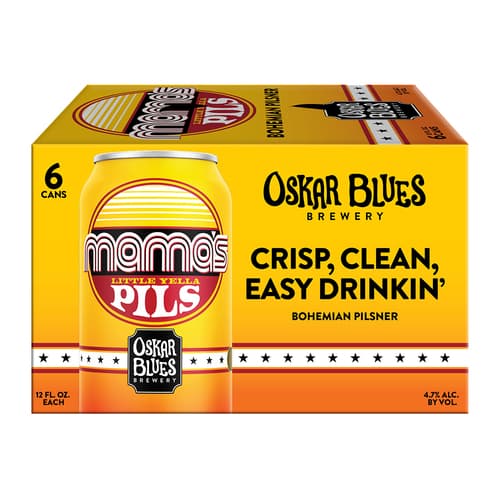 Oskar Blue's Mama's Pils • 6pk Can