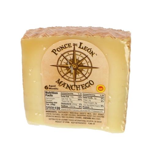 Cheese• Ponce De Leon Manchego 6mon Ew