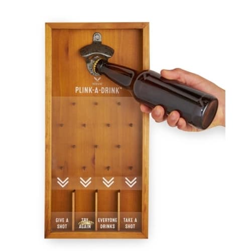 True Game • Plink-a-drink Bottle Cap Maze