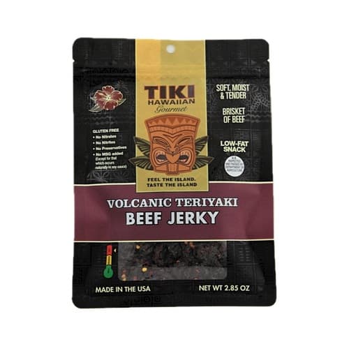 Tiki Hawaii Jerky • Spicy Volcanic Teriyaki Beef