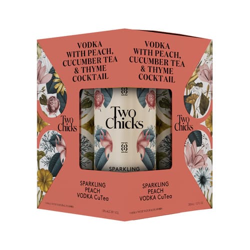 Two Chicks Cocktails • Vodka Cutea 4pk-355ml
