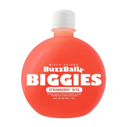 Buzzballz Biggies • Strawberry Rita