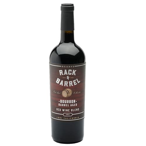 Rack & Barrel Red Blend Bourbon Barrel Aged Lodi