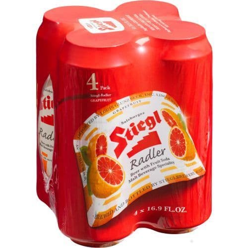 Stiegl Grapefruit Radler • 4pk 16.9oz Can