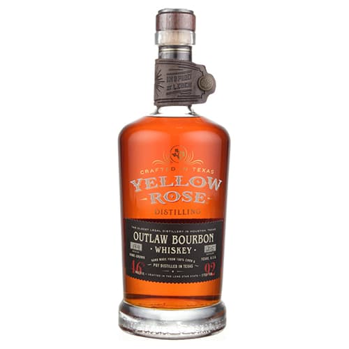 Yellow Rose Outlaw Texas Bourbon Whiskey