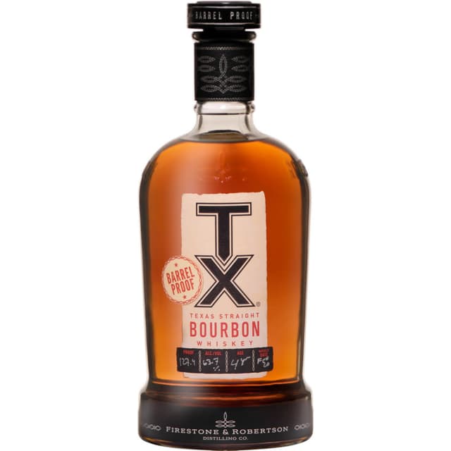 Tx. Bourbon • Barrel Proof