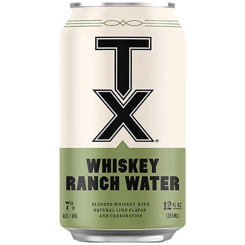 Tx. Cocktails • Whiskey Ranch Water 4pk-12oz