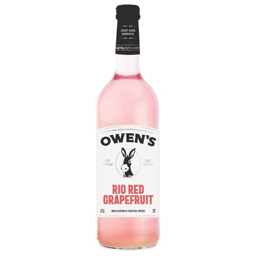 Owen's Mixers • Sparkling Rio Red Grapefruit Bottle