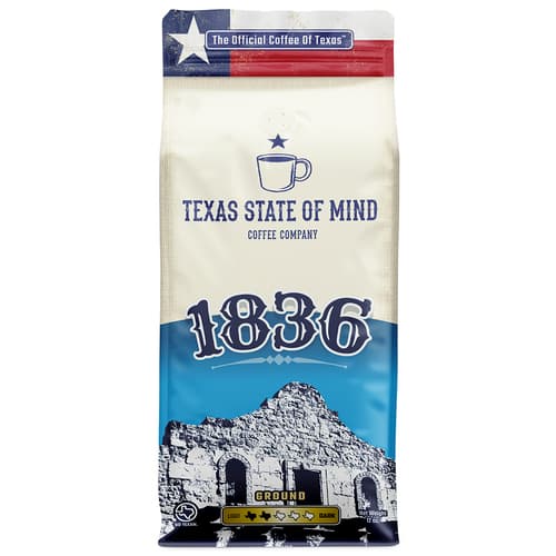 Tx State Of Mind Coffee • 1836 Ground Med Roast