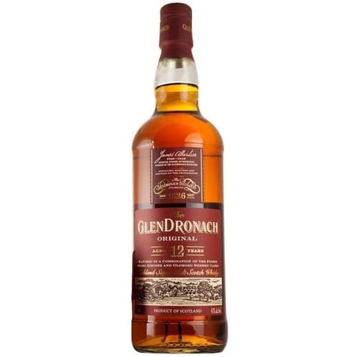 The Glendronach Original 12 Year Old Highland Single Malt Scotch Whisky