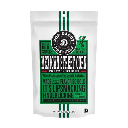 Pop Daddy Pretzel • Mexican Street Corn