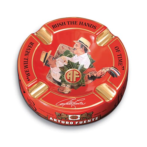 Ciagr Ashtray Arturo Fuente Ceramic Red