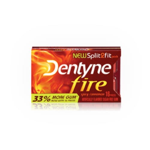Dentyne Ice Gum • Fire Spicy Cinnamon