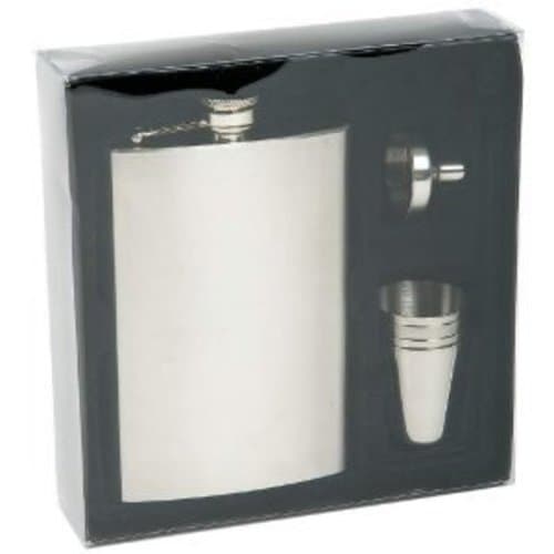 Maxam Flask • Stainless Steel 6 Pc Set