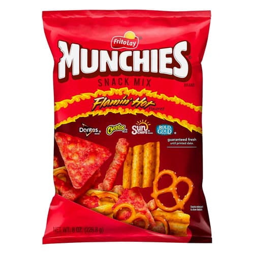 Frito Lay Munchies Snack Mix Flamin Hot