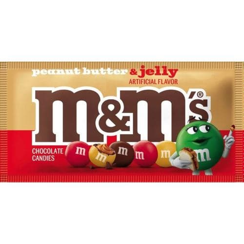 M&m's Chocolate Candies • Peanut Butter & Jelly