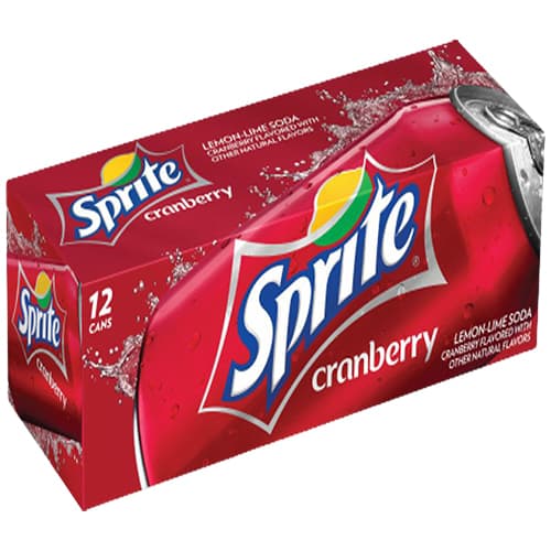 Sprite • Winter Spiced Cranberry 12 oz 12 Pack