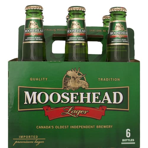 Moosehead Canadian Lager • 6pk Bottle / Can