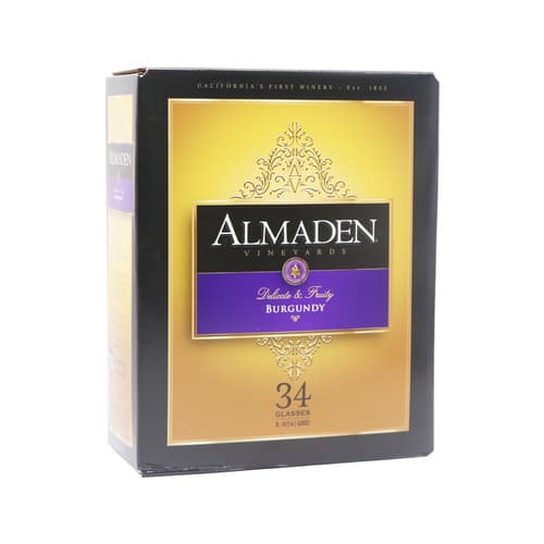 Almaden Burgundy Box