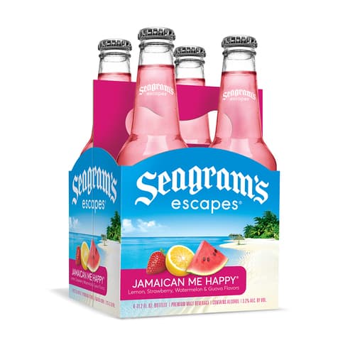 Seagrams Escapes Jamaican Me Happy • 4pk Bottles