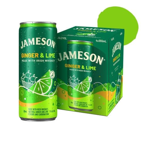 Jameson Ginger & Lime Cocktail