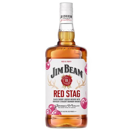 Jim Beam Red Stag Black Cherry Kentucky Straight Bourbon Whiskey