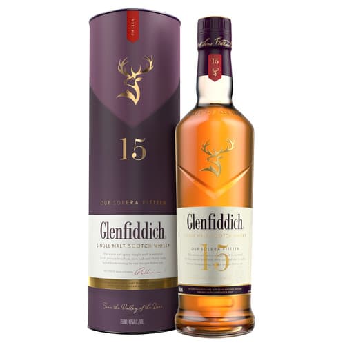 Glenfiddich 15 Year Old Unique Solera Reserve Single Malt Scotch Whisky