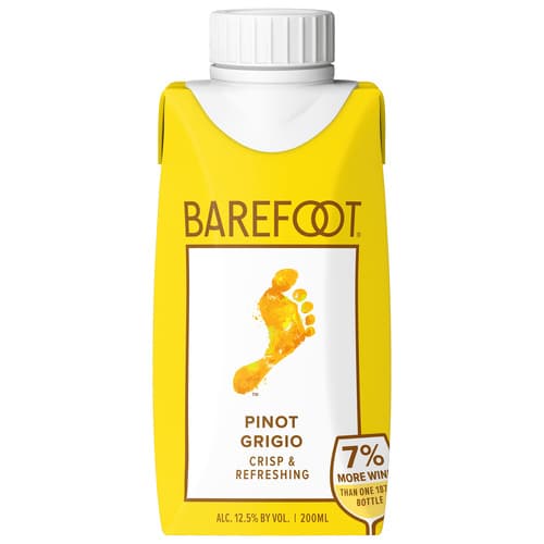 Barefoot Pinot Grigio 200ml Tetra