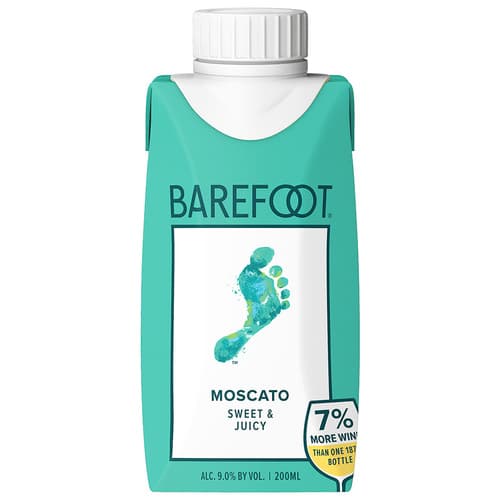 Barefoot Moscato 200ml Tetra