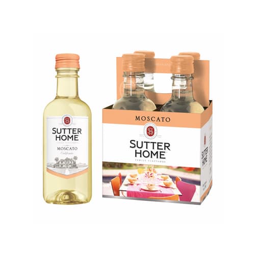Sutter Home Moscato 4pk 187ml Bottles