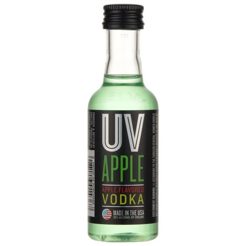 Uv. Vodka • Green Apple 50ml (Each)