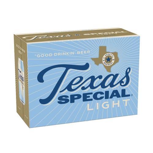 Shiner Spoetzl Texas Special Light • 12pk Cans