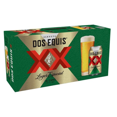 Dos Equis Lager • 18pk Can