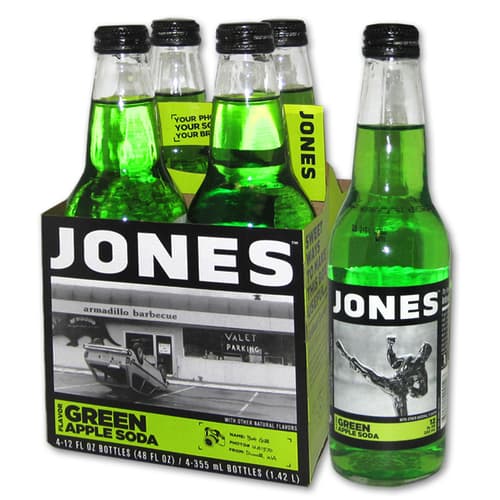 Jones Soda 4 Pack • Green Apple