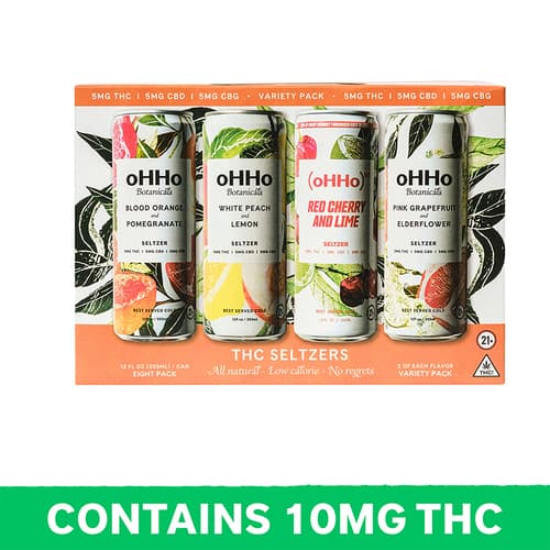 Ohho Variety Pack Blood Orange Cherry White Peach