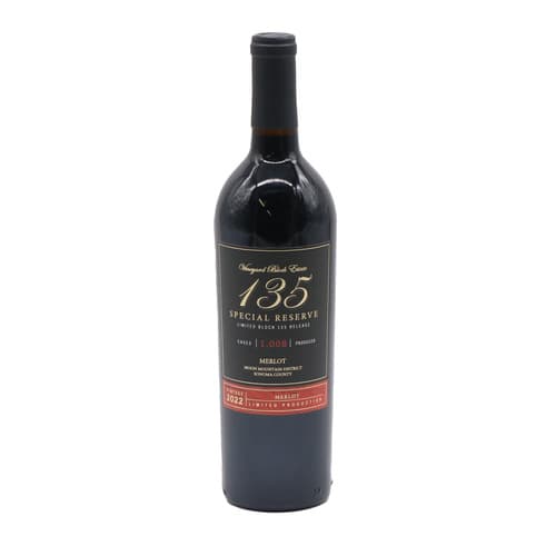Block 135 Reserve Merlot Moon Mountain