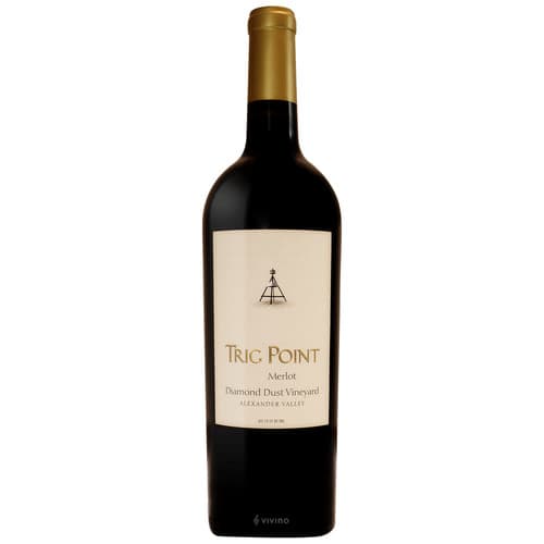 Trig Point Merlot Diamond Dust Vineyard