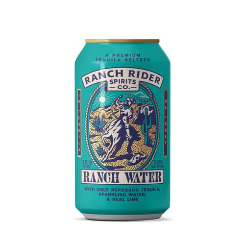 Ranch Rider Cocktails - Ranch Water 4pk-12oz
