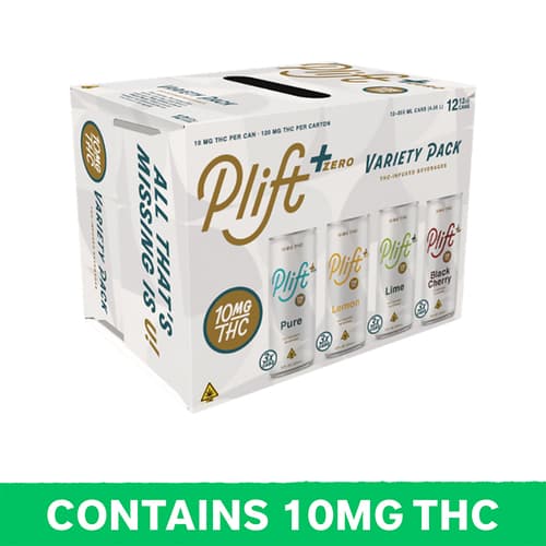 Plift + Variety Pack Seltzer 10mg Delta 9 12pk Can