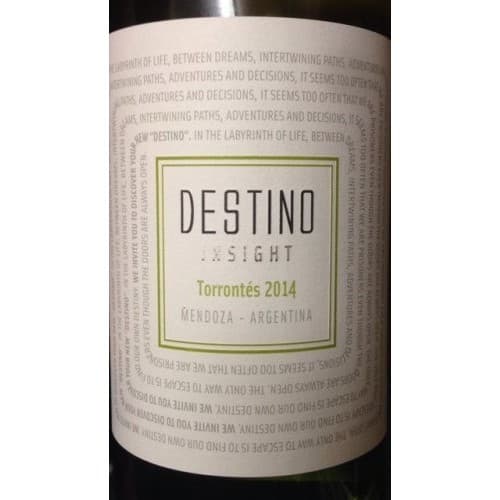 Destino Insight Torrontes