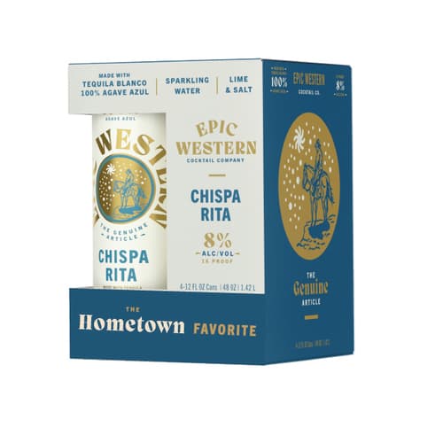 Epic Western Cocktails • Chispa Rita 4pk-12oz