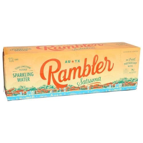 Sparkling Water • Satsuma Orange 12oz 12pk