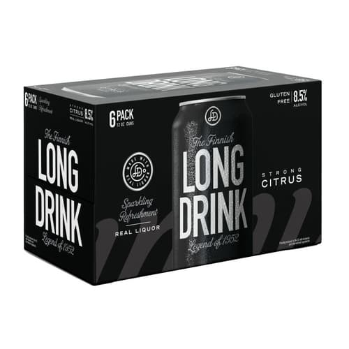 Long Drink Strong Cocktail • 17 Proof 6pk-355ml